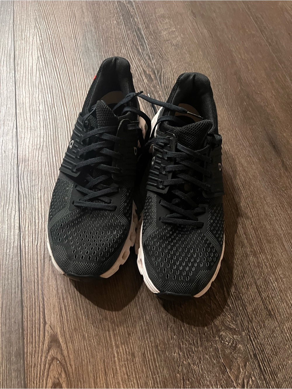 On Running Black and White Men’s Athletic Shoes